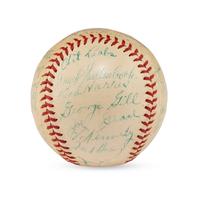 A 1939 St. Louis Browns Team Signed Autograph Baseball (Beckett Authentication Services)