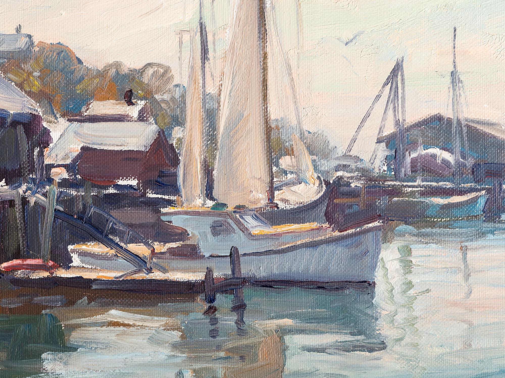 Gloucester Harbor Scene