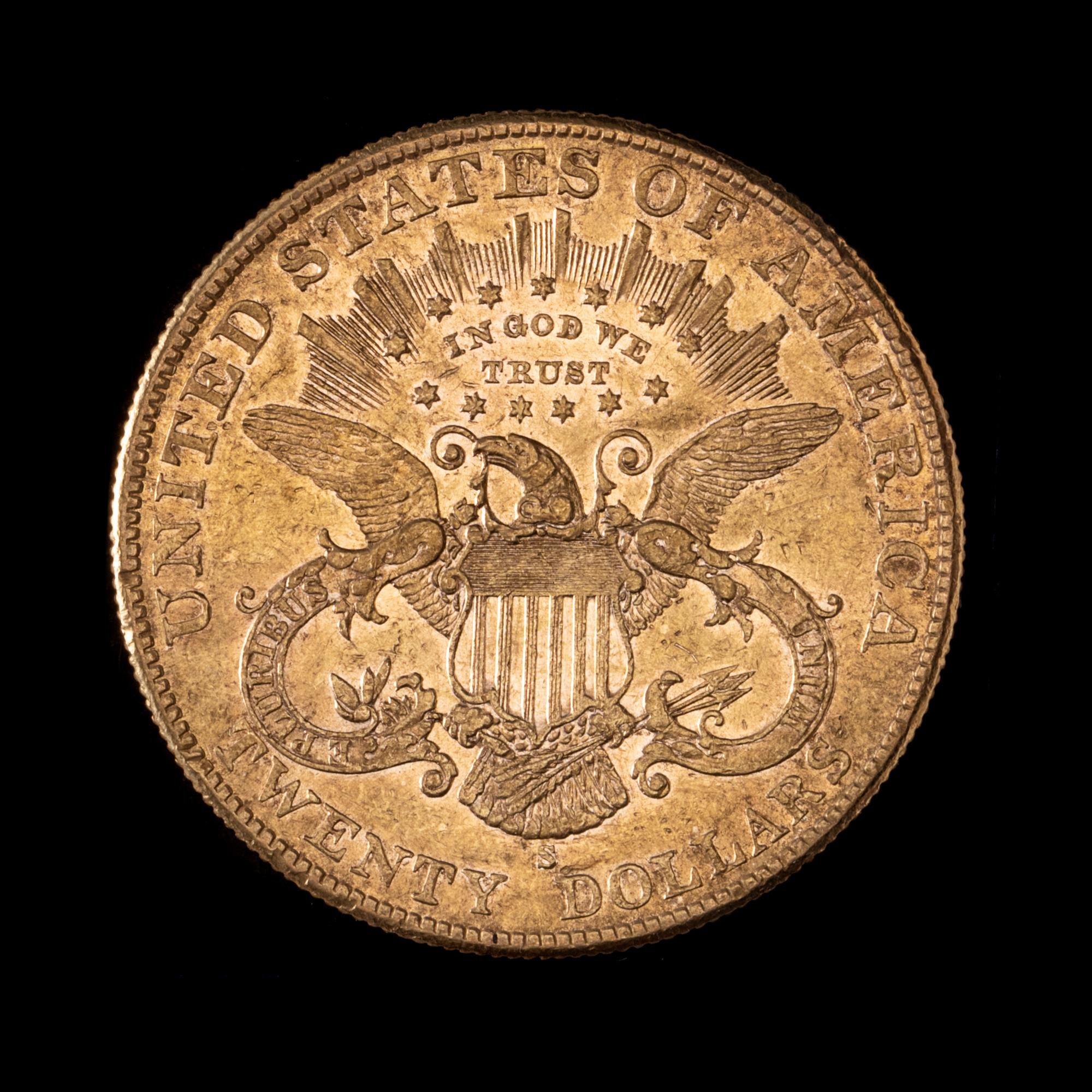 A United States 1905-S Liberty Head $20 Gold Coin