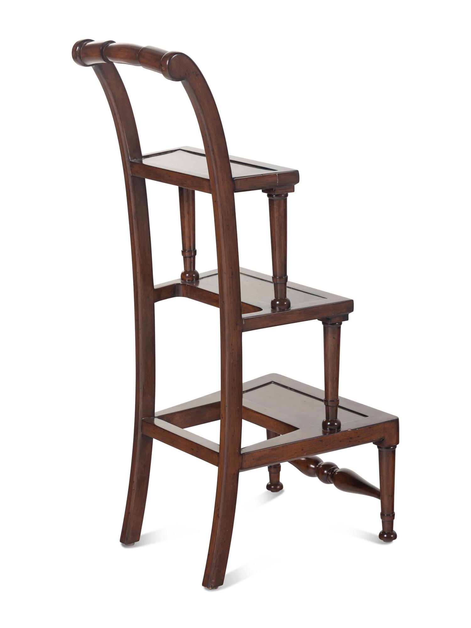 A Regency Style Step Ladder