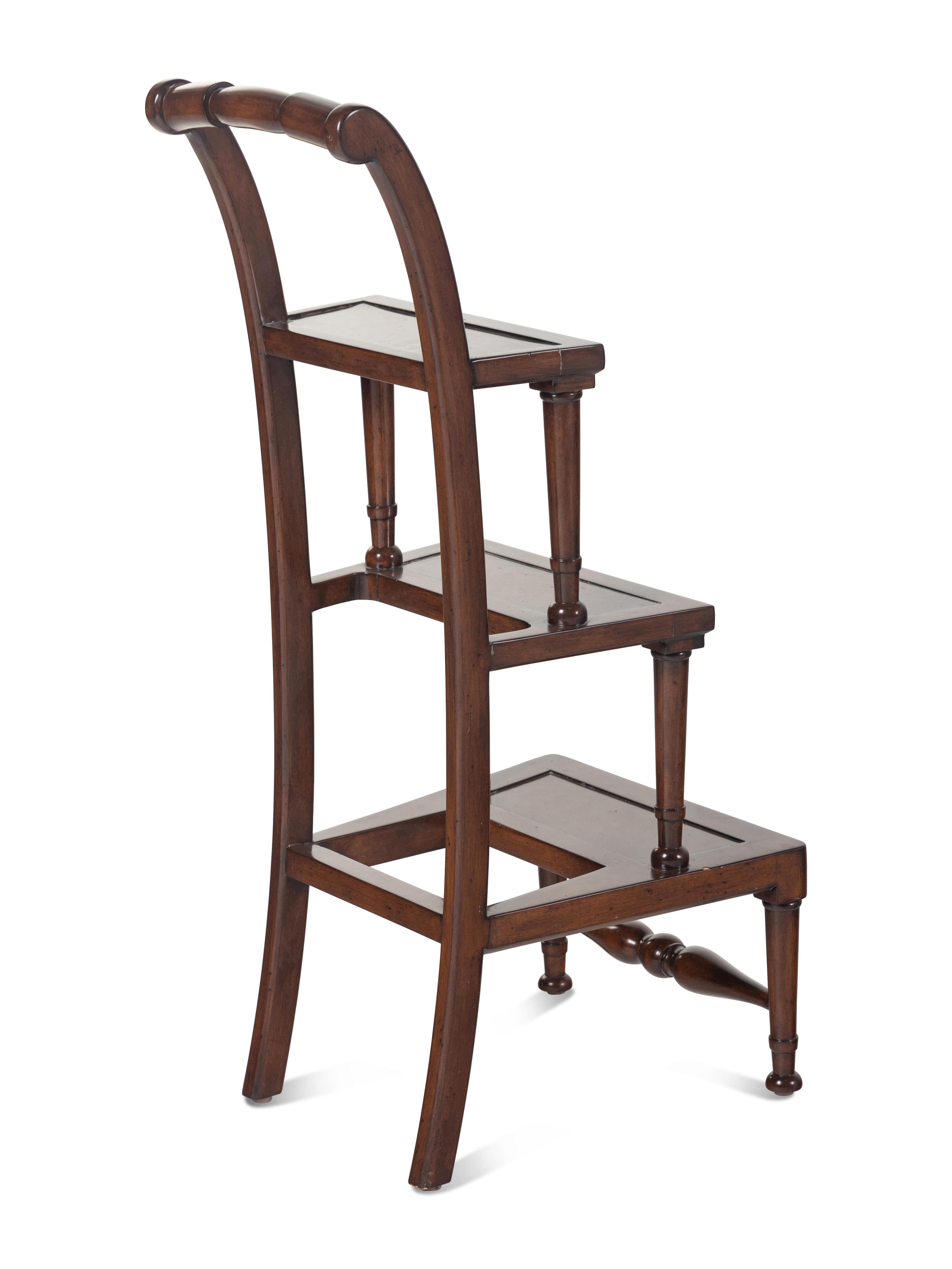 A Regency Style Step Ladder