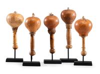 Navajo Gourd Rattles Lot is located and will ship from Cincinnati, Ohio.