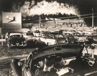 O. Winston Link (American, 1914-2001) — Hot Shot Eastbound at the Iaeger Drive-In, Iaeger, West Virginia, 1956; printed 1986
