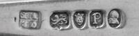 An Assembled English Silver Flatware Service