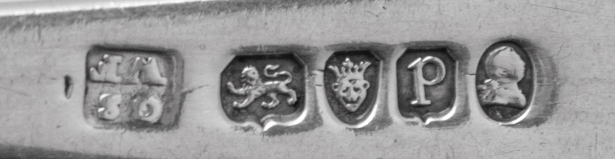 An Assembled English Silver Flatware Service