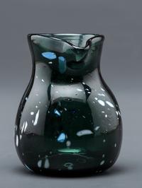 A New York Blown-Glass Pitcher in Green