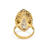 Jade Ring and Quartz Ring