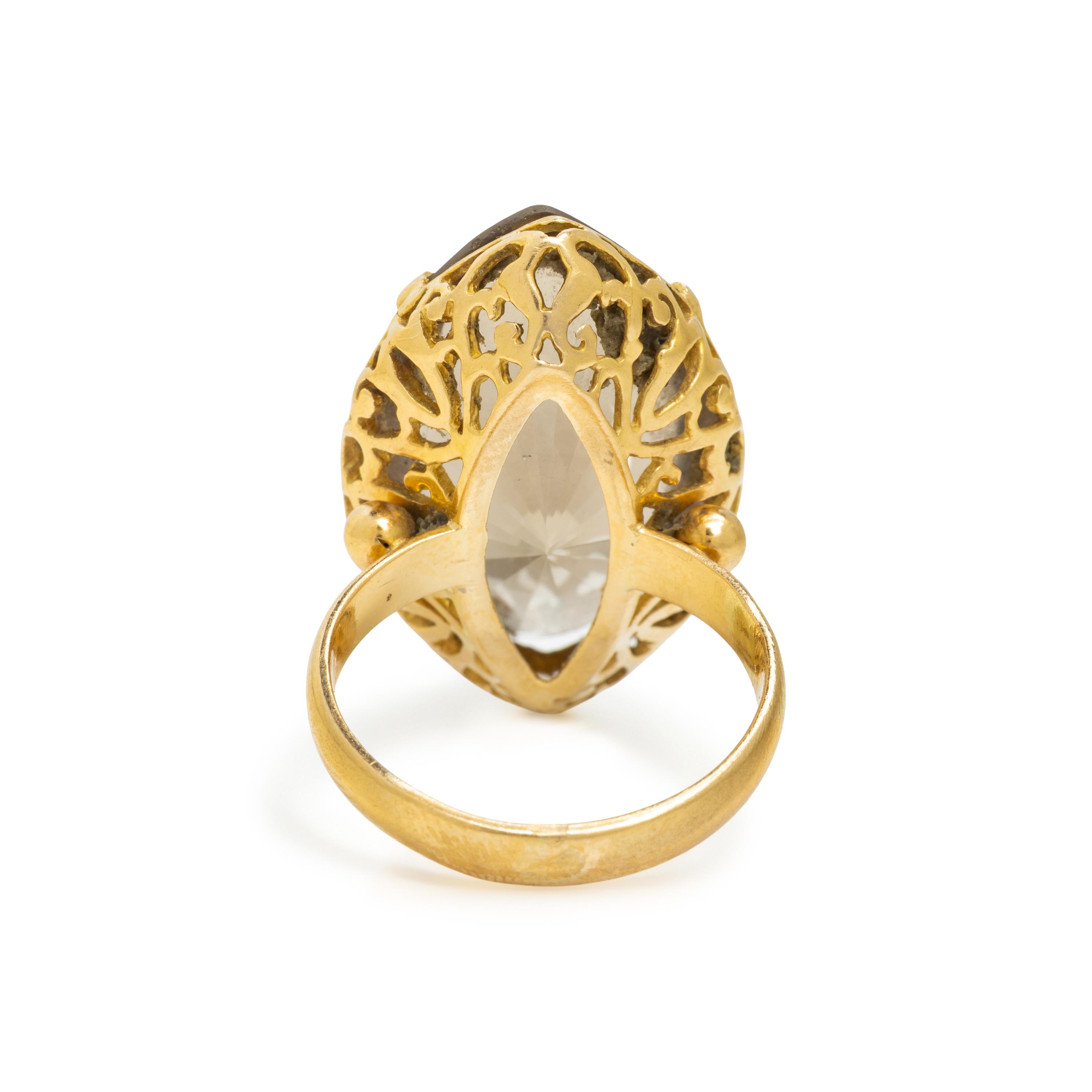 Jade Ring and Quartz Ring