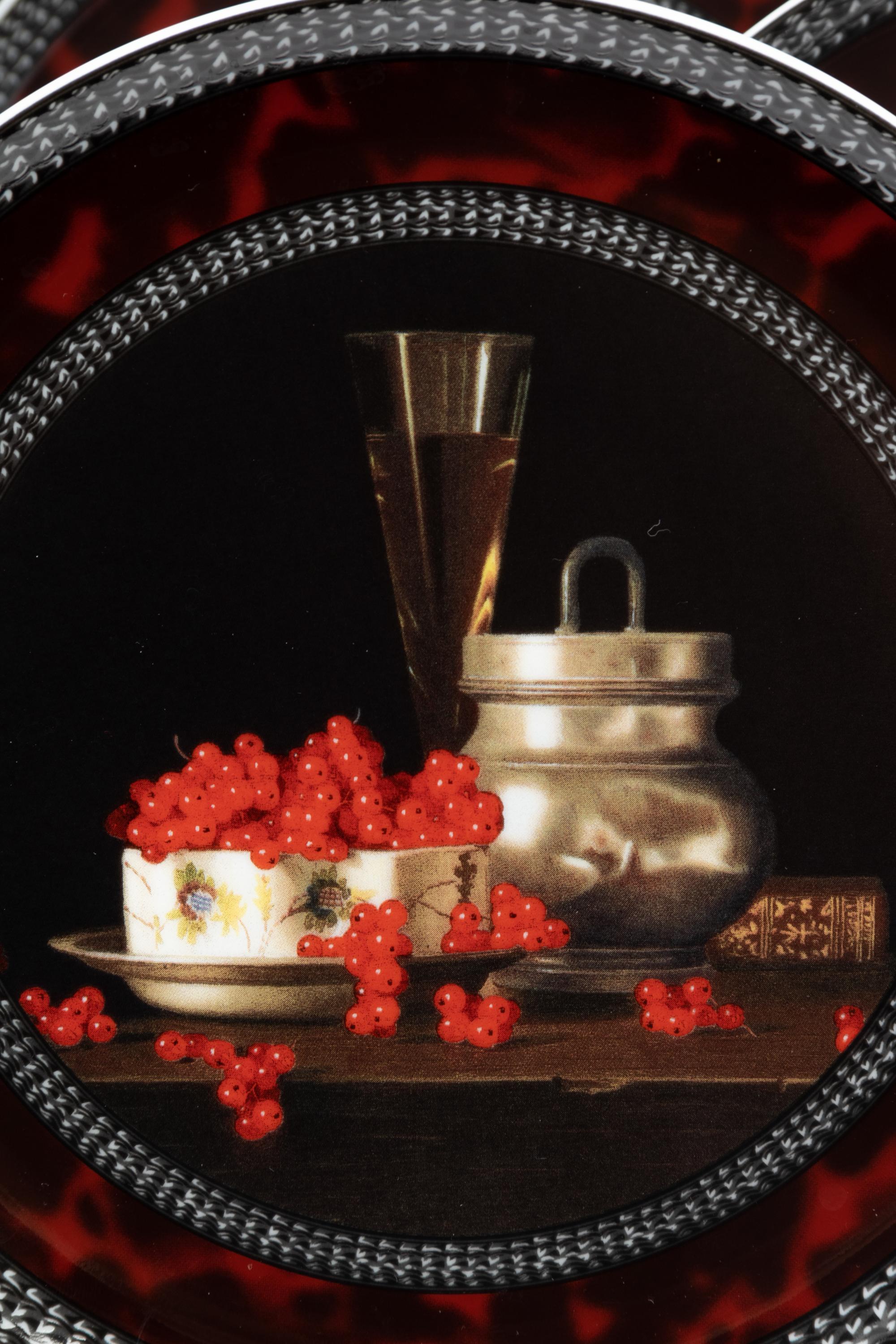 A Porcelain Dessert Service by Jean-Claude Chauray for Bernardaud Limoges