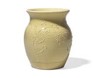 A Wedgwood Slip Decorated Stoneware Vase