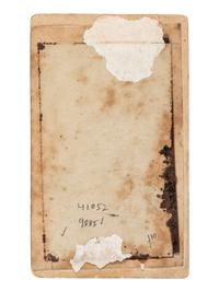 [AFRICAN AMERICANA - EARLY PHOTOGRAPHY]. Tintype of a young African American male subject in a military jacket.