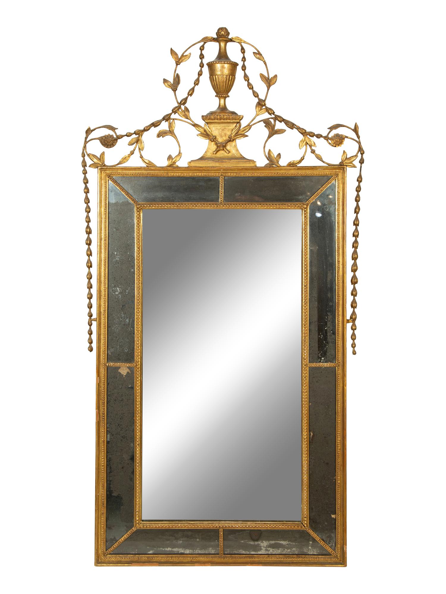 A George III Giltwood Mirror