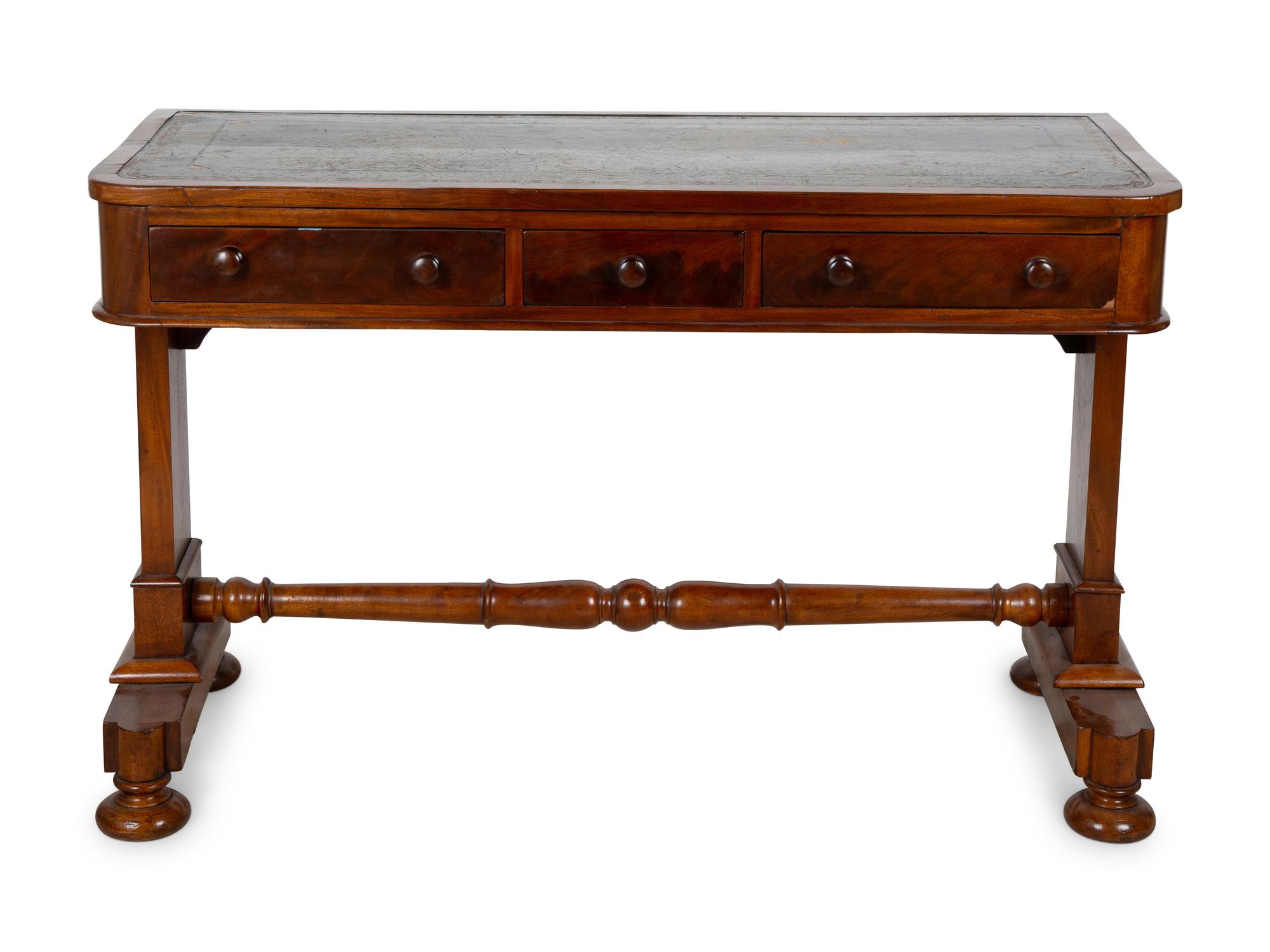 A William IV Mahogany Library Table — CIRCA 1840
