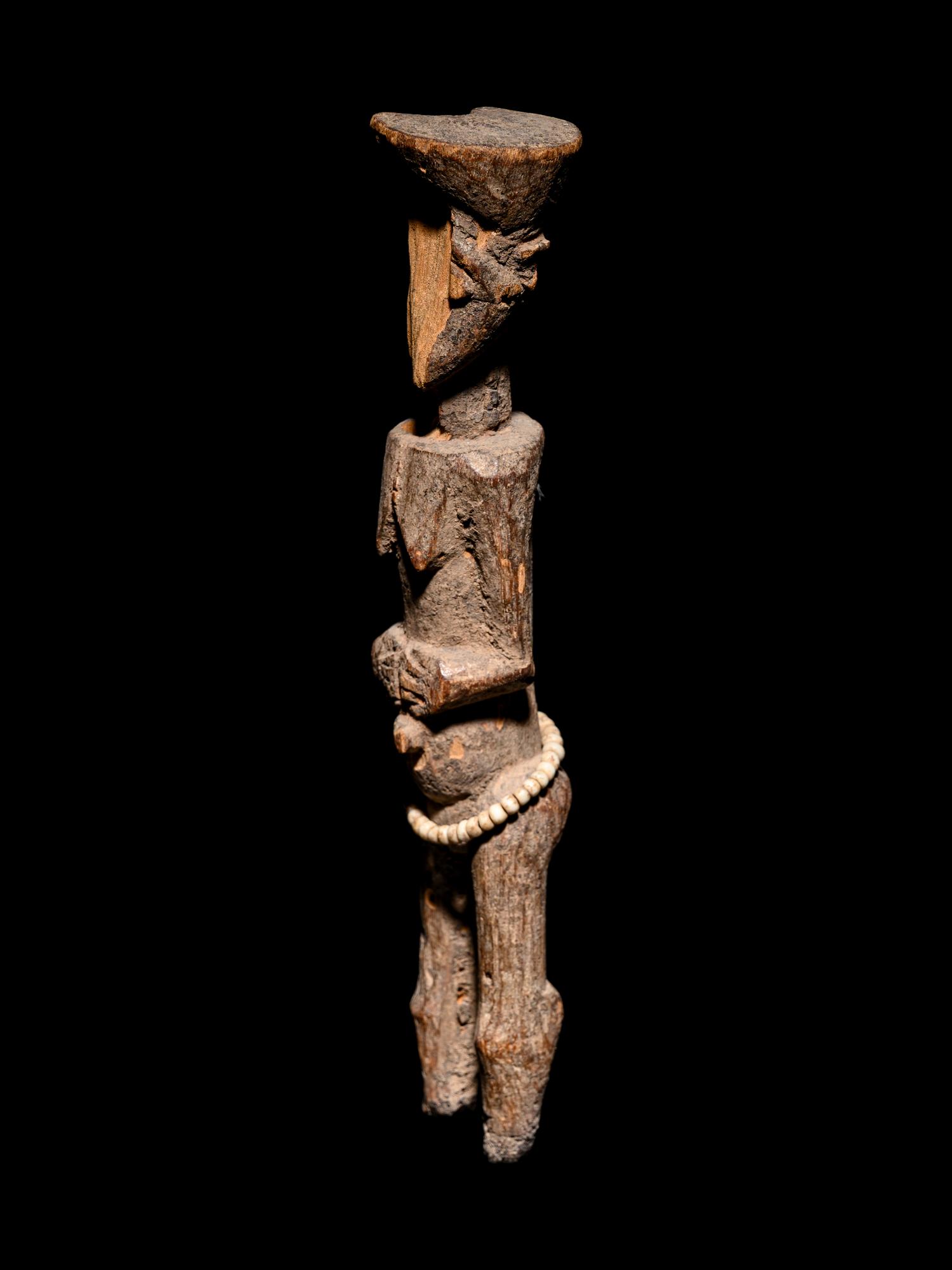 A Baule or Akan Wood Figure