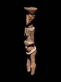 A Baule or Akan Wood Figure