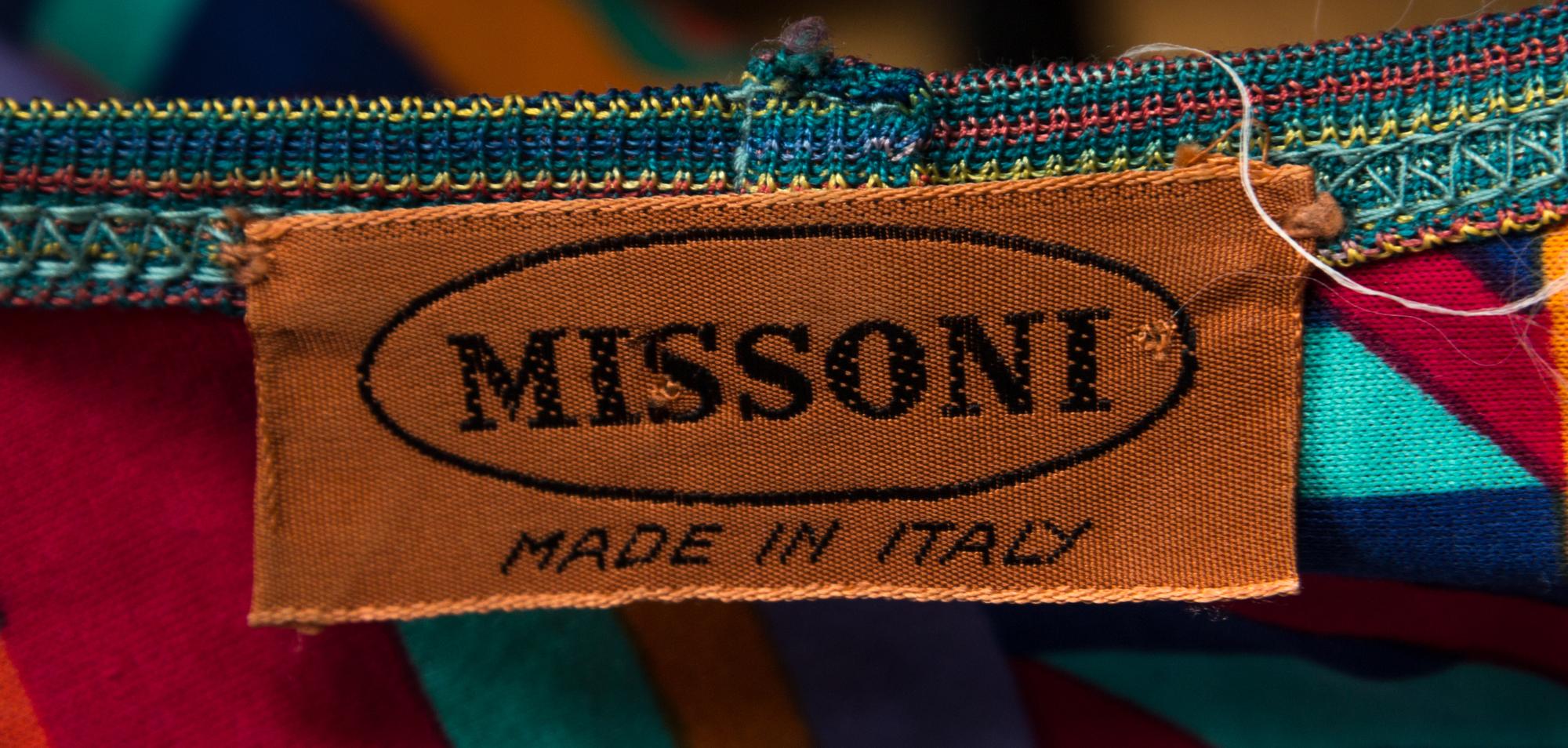 A Missoni Multicolor Dress,