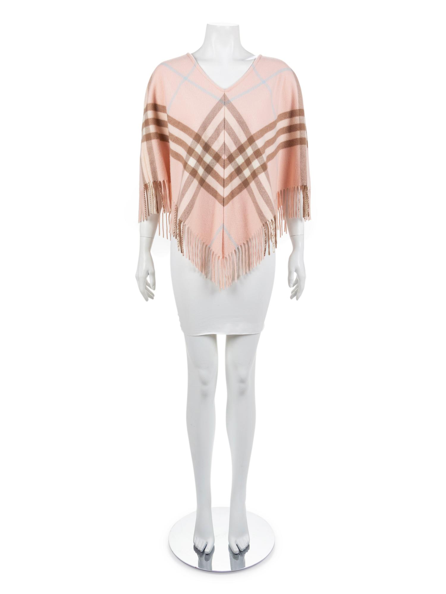 Burberry Cashmere Poncho, 2000s