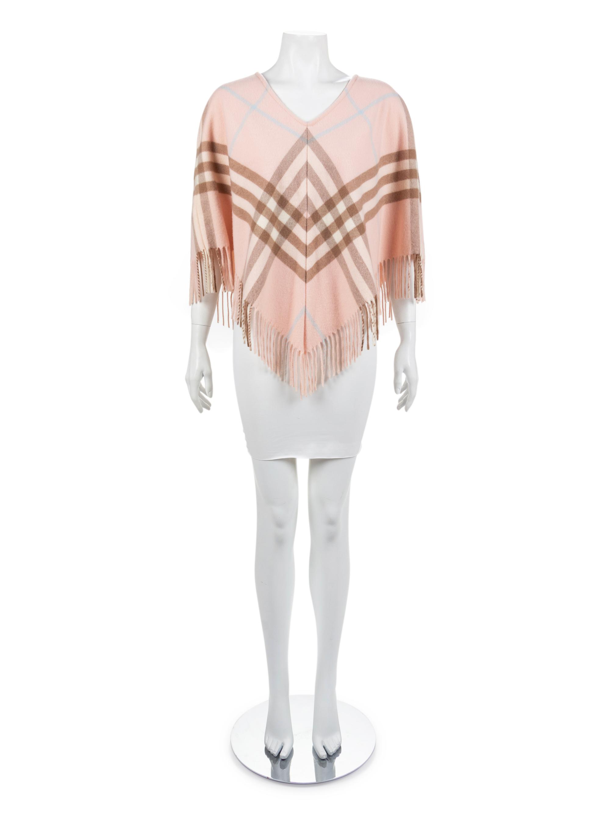 Burberry Cashmere Poncho, 2000s
