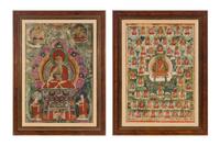 Two Tibetan Thangkas