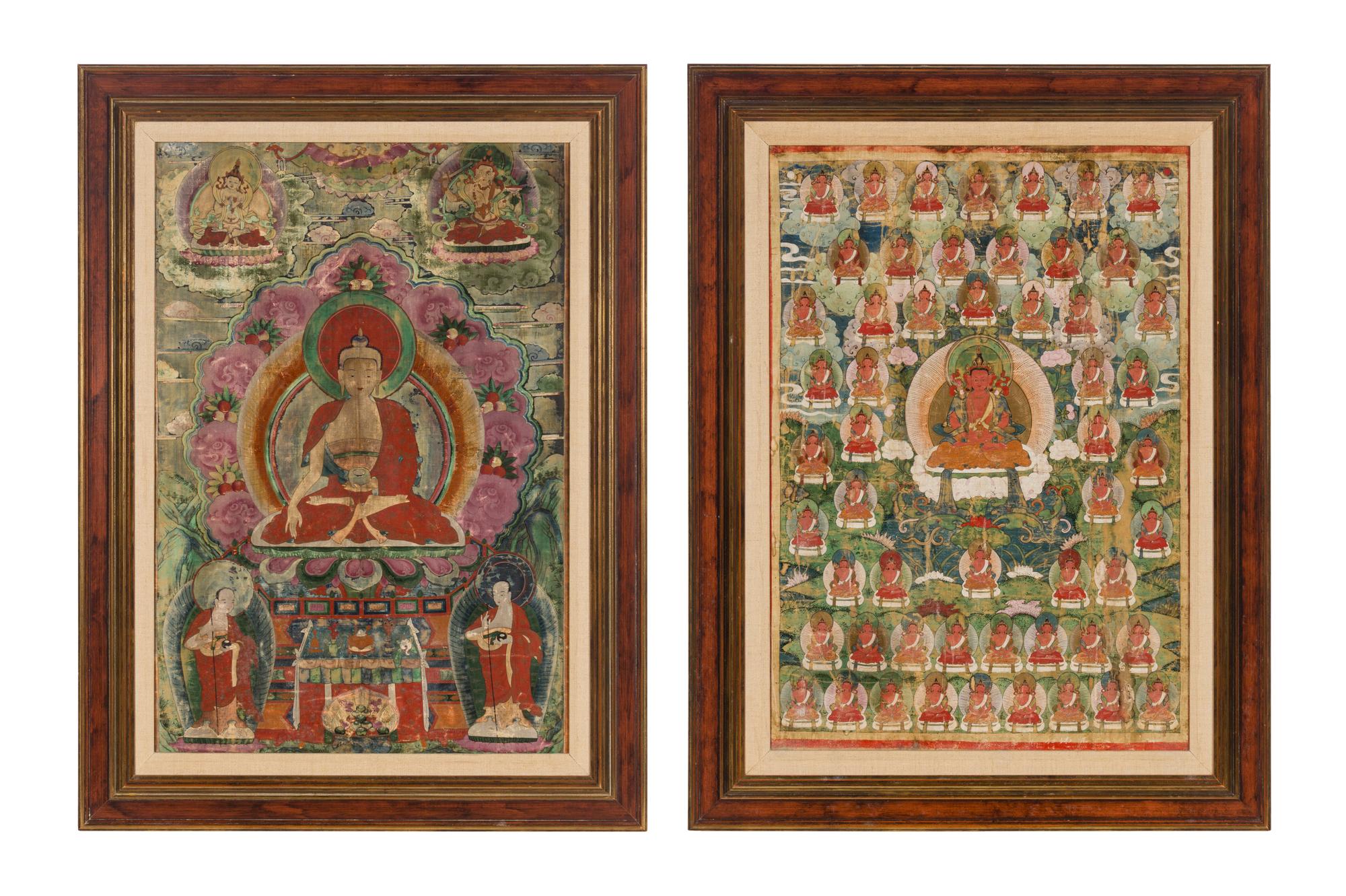 Two Tibetan Thangkas
