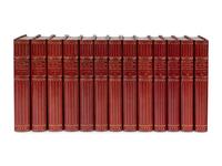 [BINDINGS]. PAYNE, John (1842-1916), translator. The Book of the Thousand Nights and One Night... [And:] Tales from the Arabic. [And:] Alaeddin and the Enchanted Lamp. London: for the Villon Society, 1882-1889.