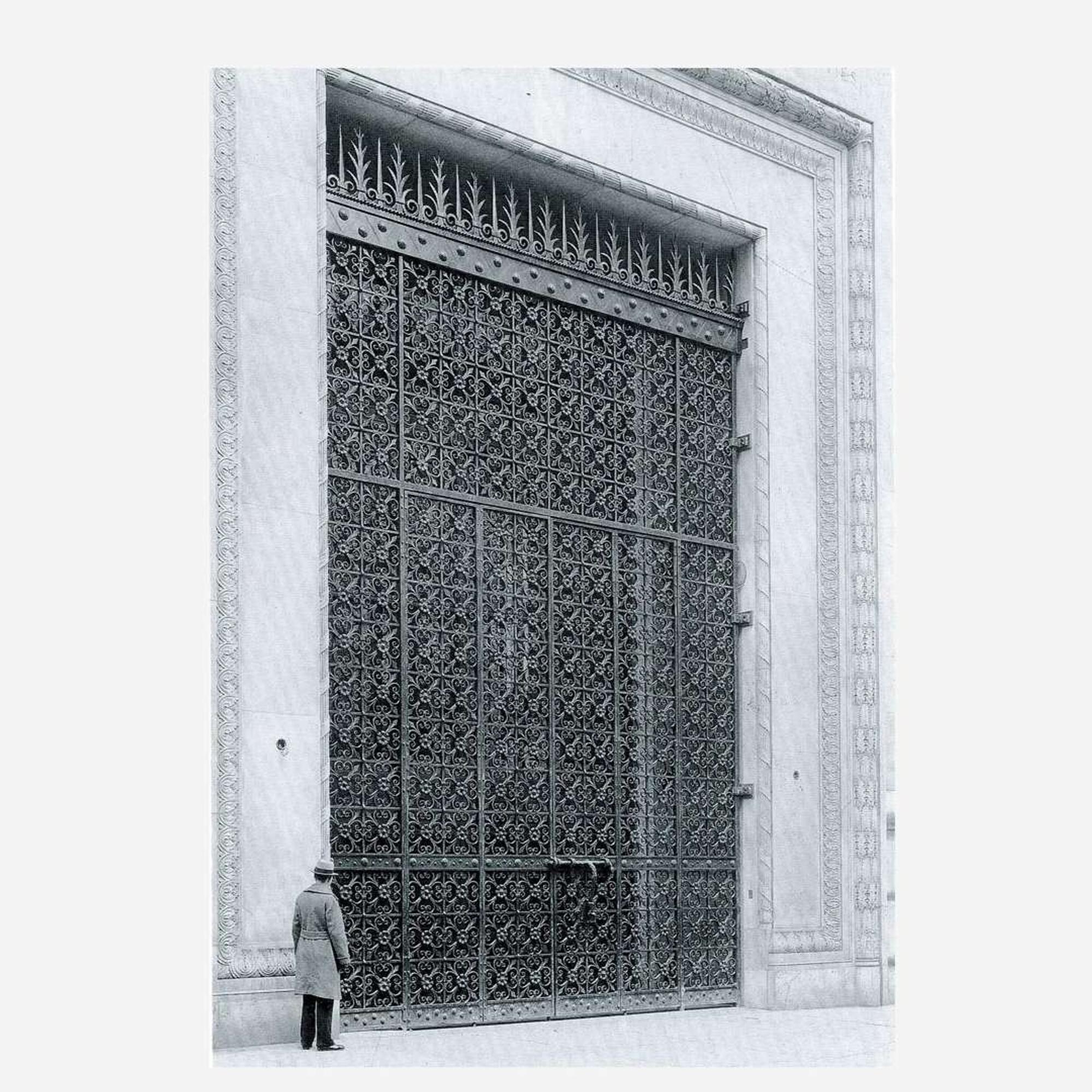 Samuel Yellin (American, b. Ukraine, 1884-1940) "Sketch in Iron", A Study for the Packard Building, Philadelphia, Pennsylvania, circa 1924