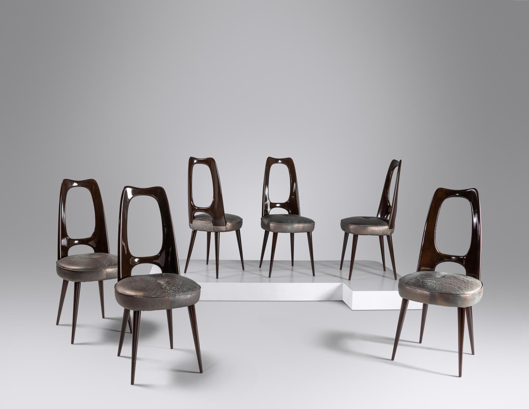 Set of Six Dining Chairs