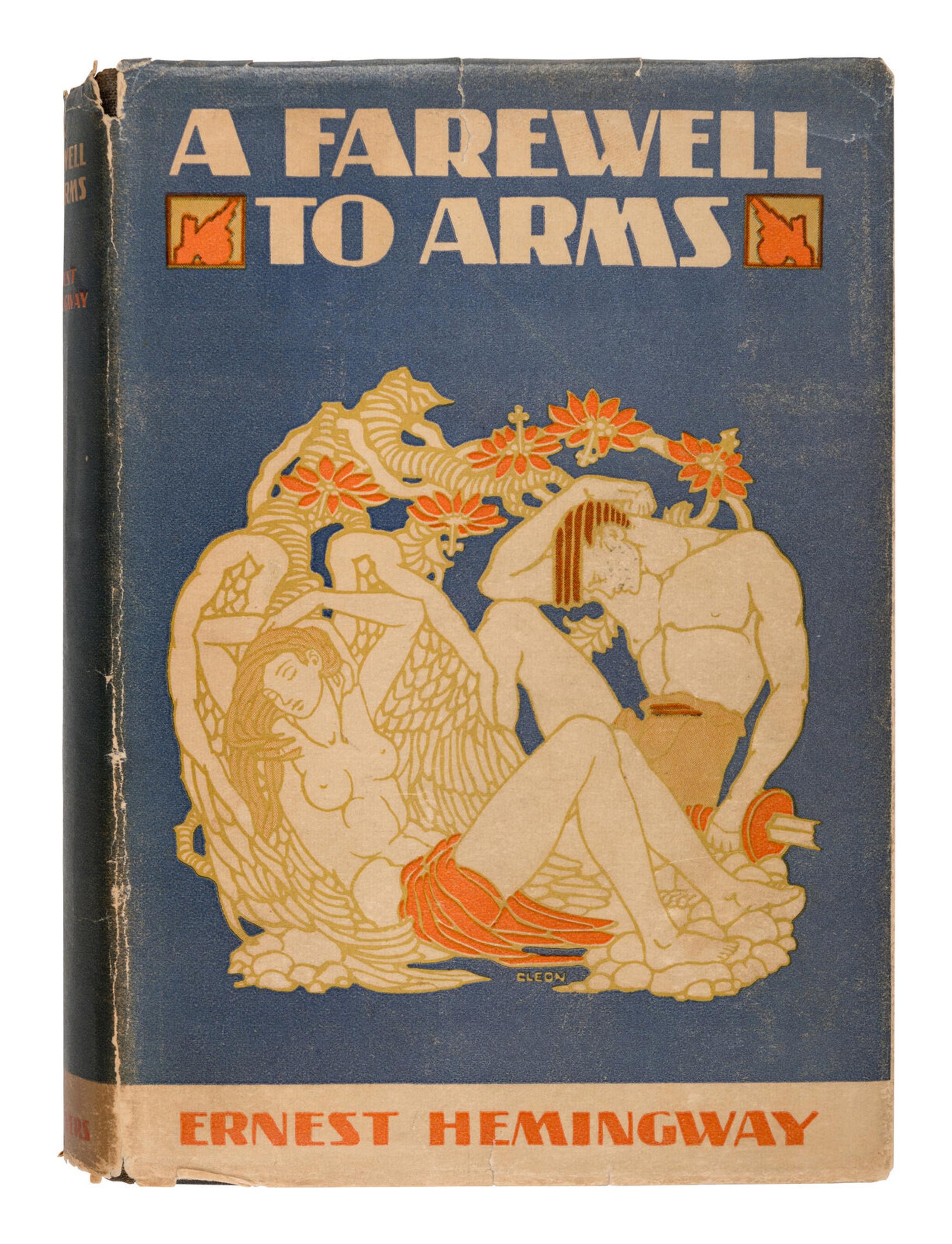 HEMINGWAY, Ernest (1899-1961). A Farewell To Arms . New York: Charles Scribner's Sons, 1929.