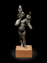 A Romano-Egyptian Bronze Harpokrates