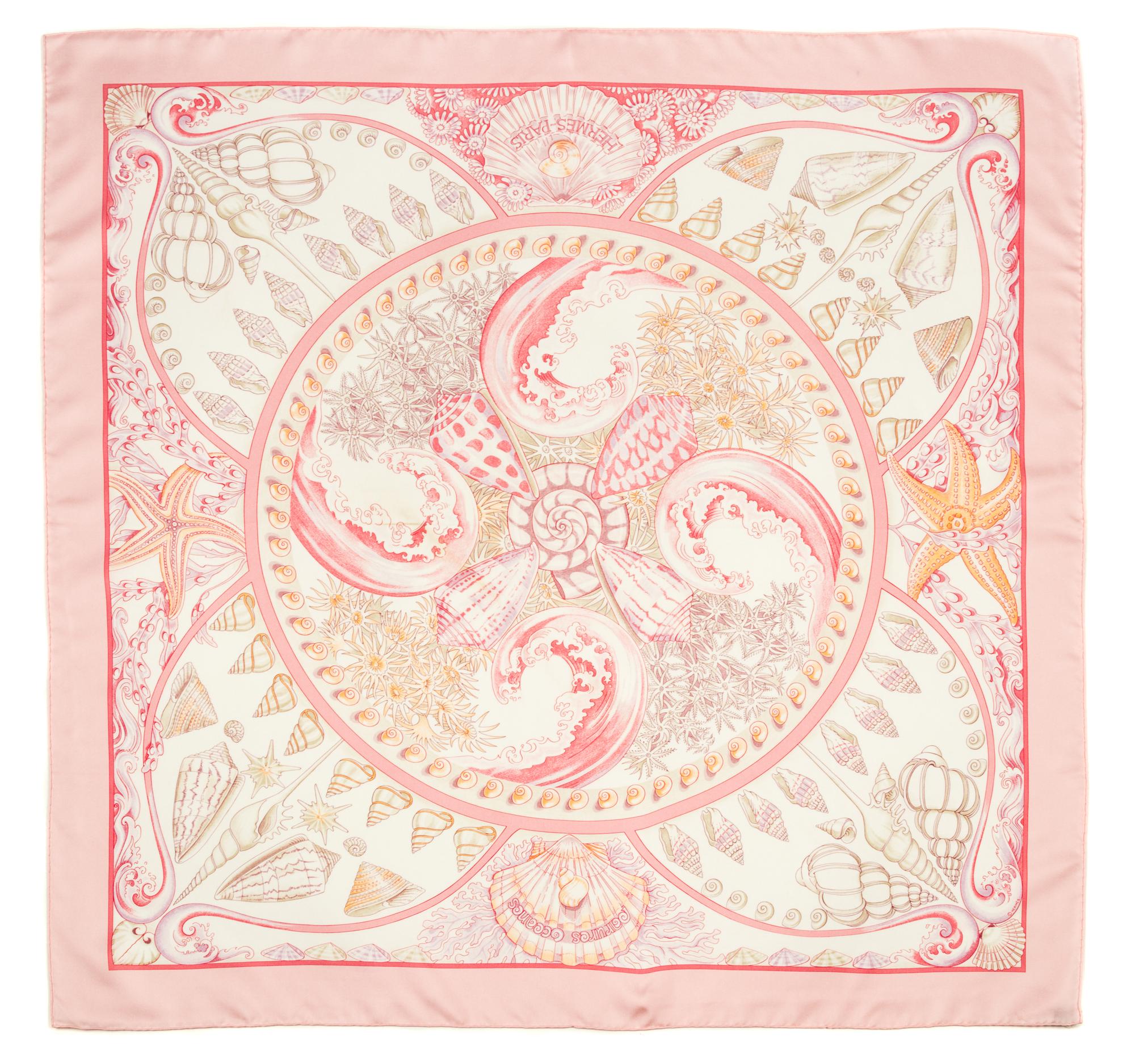 An Hermes 90cm Silk Scarf, 36"x36".