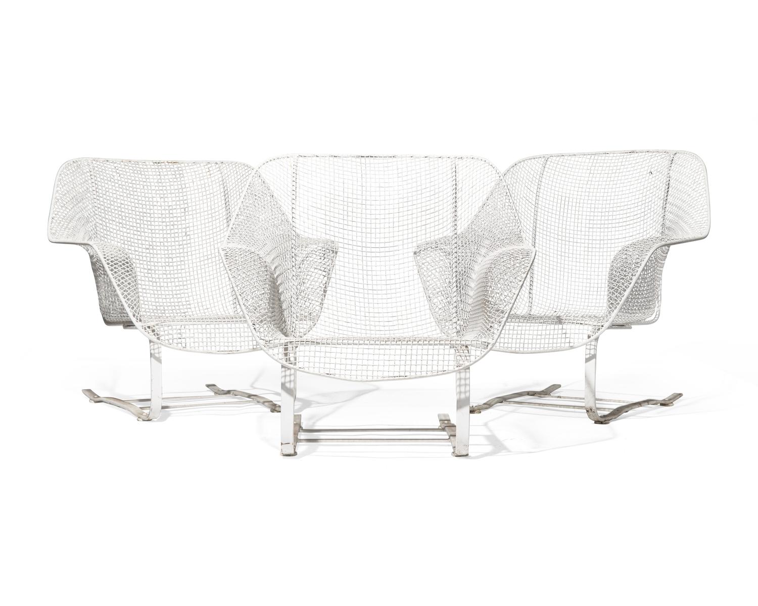 Three Lounge Chairs