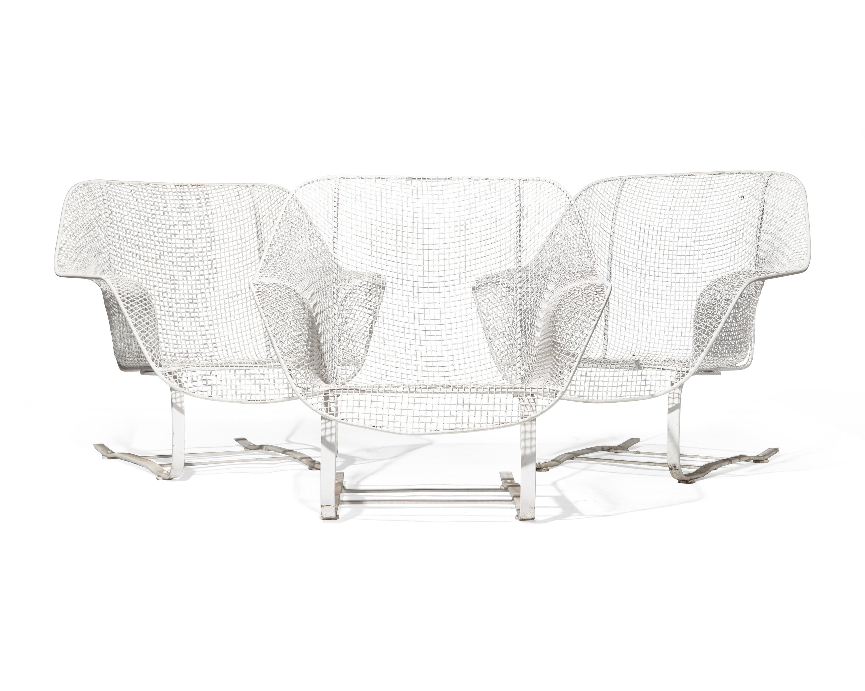 Three Lounge Chairs