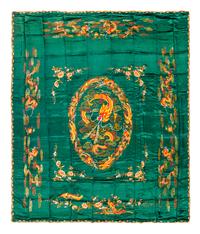 Six Chinese Embroidered Silk Panels