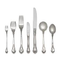 An Assembled Set of Sterling Silver Flatware in the "Chantilly" Pattern