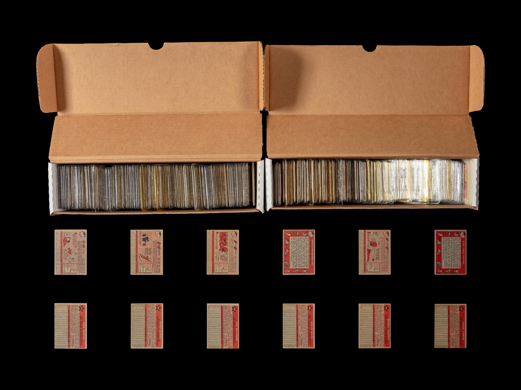 A Near Set of 1958 Topps Baseball Cards (478/494)