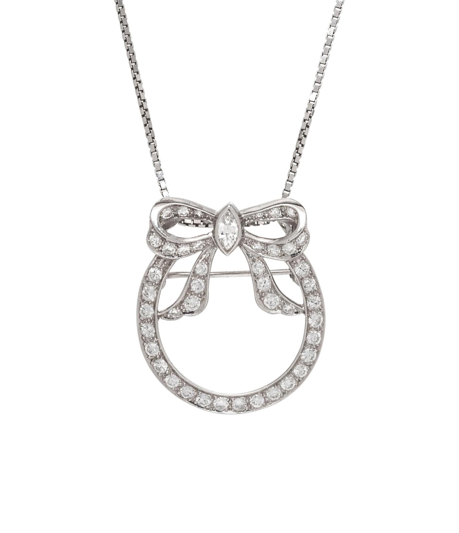 DIAMOND PENDANT/BROOCH