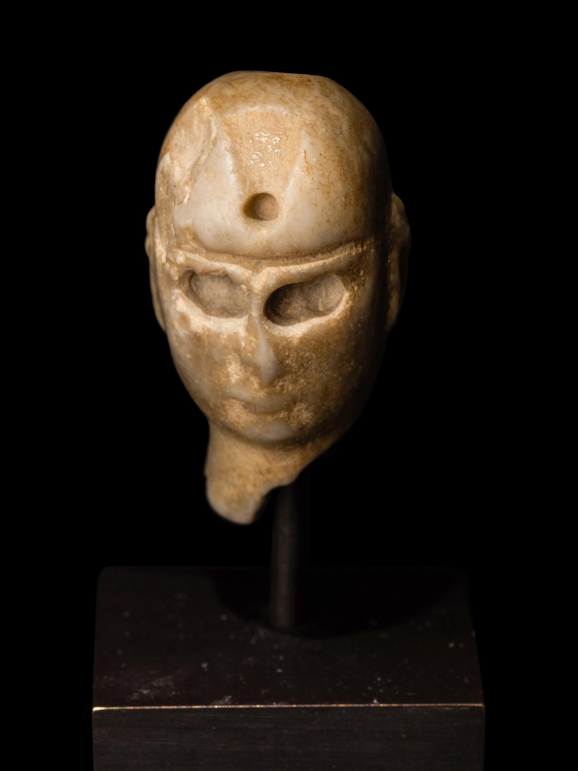 A Sumerian Stone Head