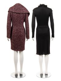 Two Roberto Cavalli Pieces: One Coat and One Dress, 1990-2000s