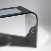 Waterfall console table, c. 1980 Breuton, USA