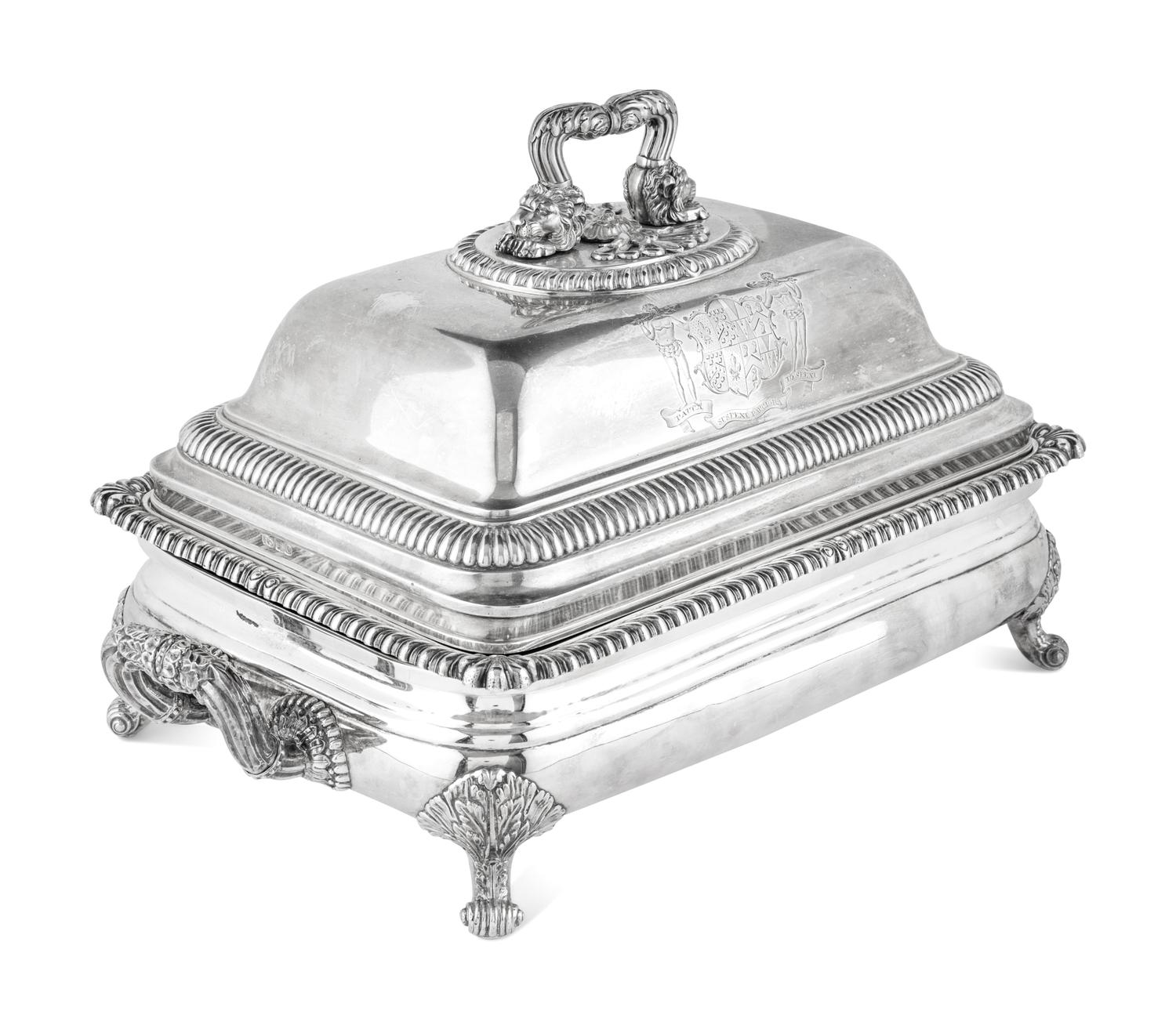A Paul Storr Silver Covered Entrée Dish