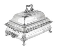 A Paul Storr Silver Covered Entrée Dish