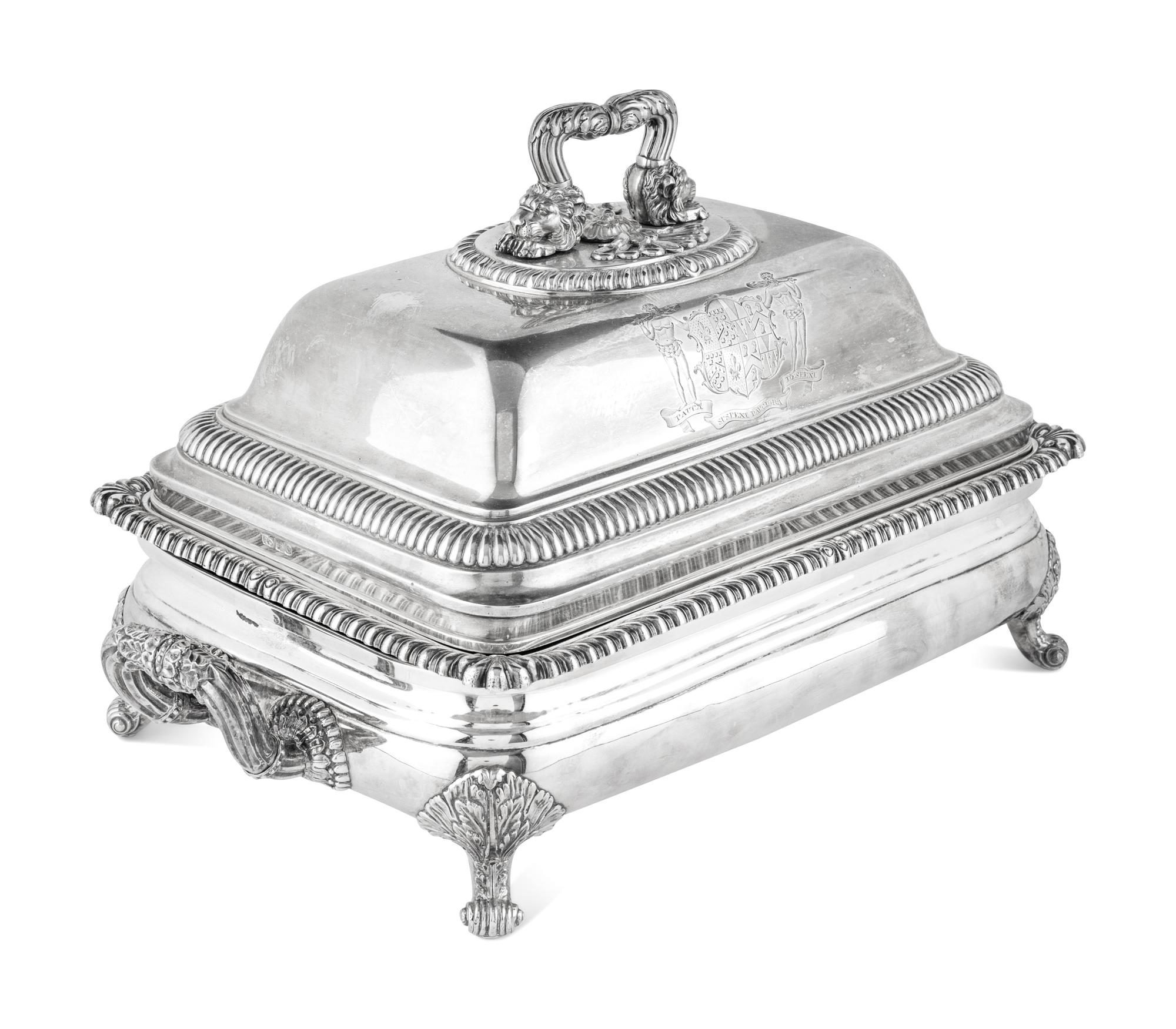A Paul Storr Silver Covered Entrée Dish