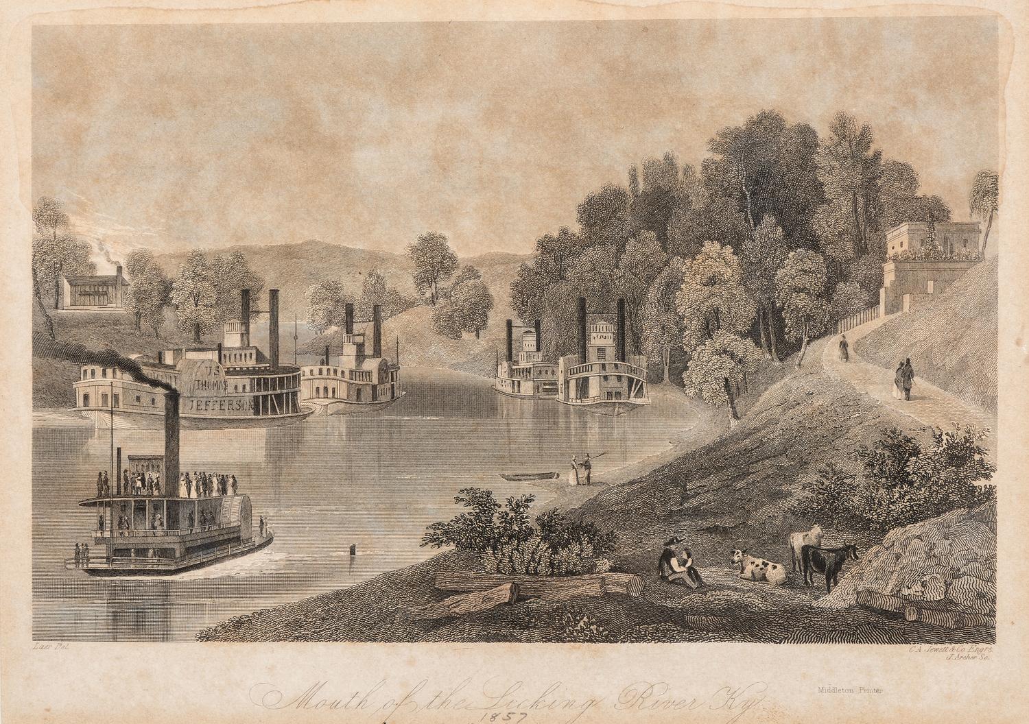 Four Cincinnati-Related Engravings
