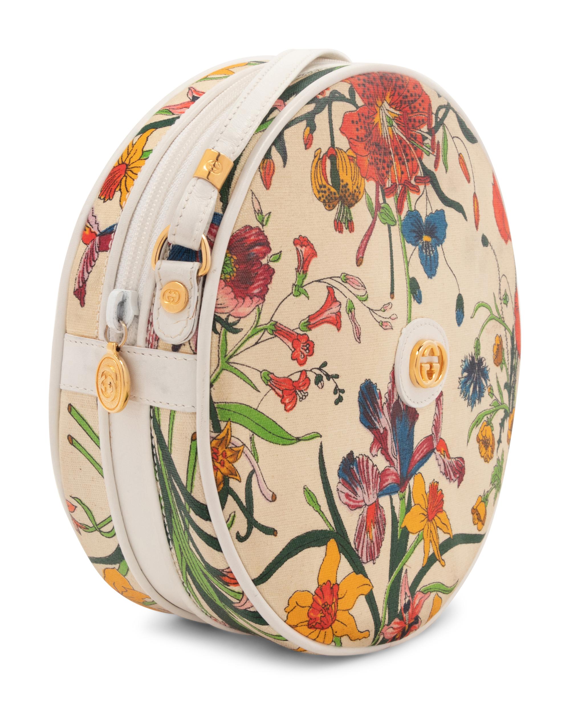 Gucci Floral Jacket and Matching Bag, 1990-2000s