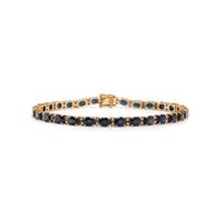 SAPPHIRE AND DIAMOND BRACELET