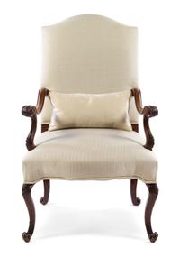 A Regence Walnut Armchair Height 44 1/2 inches. — 18TH CENTURY