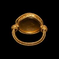 A Hellenistic Gold Filigree Ring