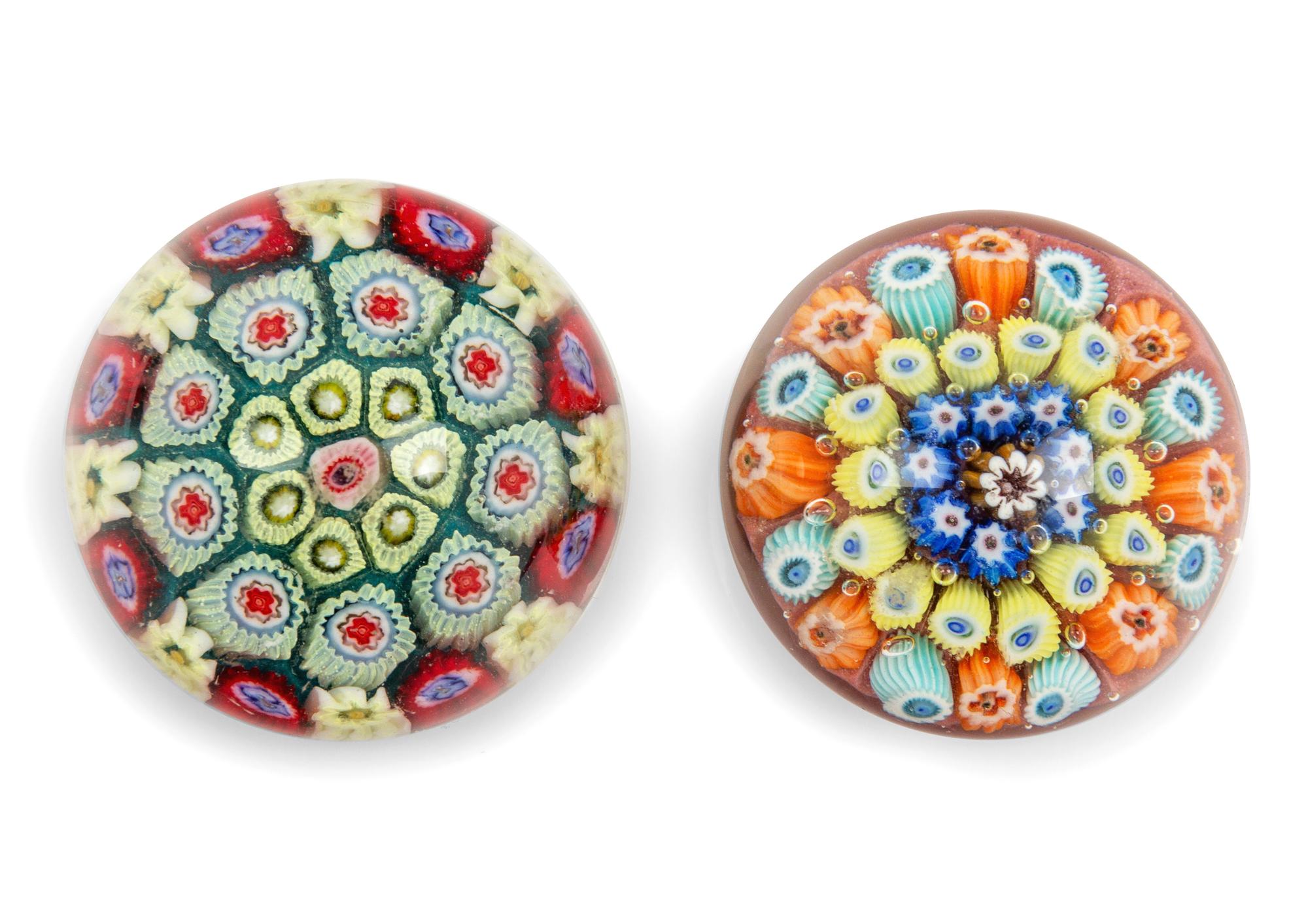 Two Small Paperweights