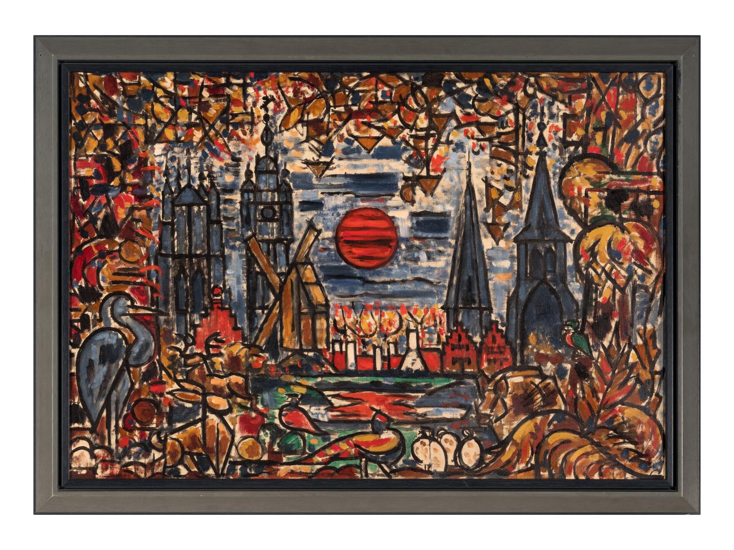 Equisse pour carton de la tapisserie "l'Automne , " 1940
