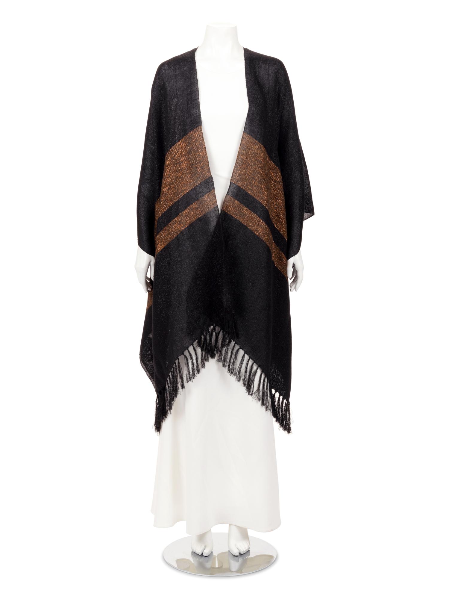 Two Large Designer Shawls: One Denis Colomb and One Brunello Cucinelli